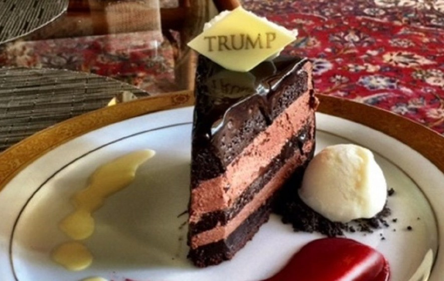 Donald Trump Chocolate Cake
 This is what Donald Trump s beautiful chocolate cake at