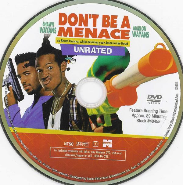 Don'T Be A Menace To South Central While Drinking Your Juice In The Hood
 COVERS BOX SK Don t Be a Menace to South Central While