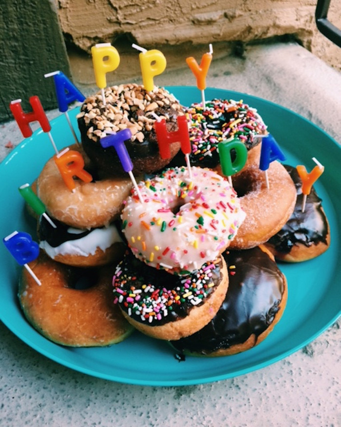 Donut Birthday Cake
 Donut Birthday Cake