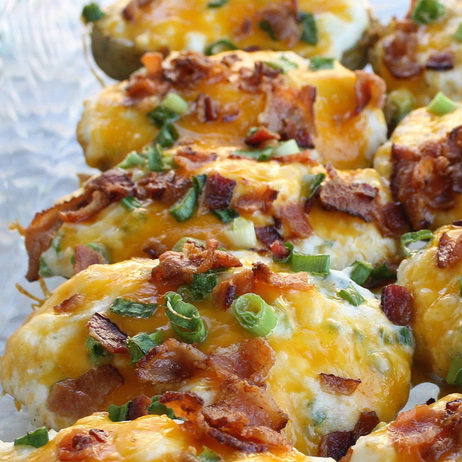 Double Baked Potato
 The Ultimate Twice Baked Potatoes