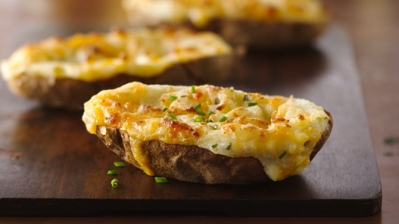 Double Baked Potato
 Twice Baked Potatoes Recipe BettyCrocker