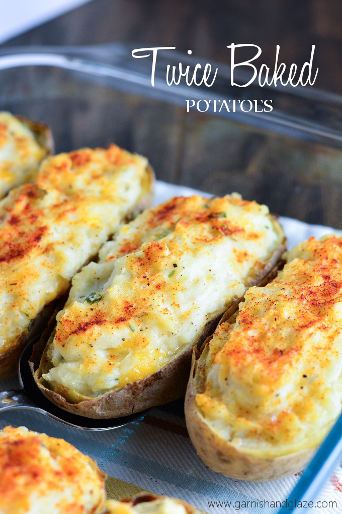 Double Baked Potato
 The Best Twice Baked Potatoes