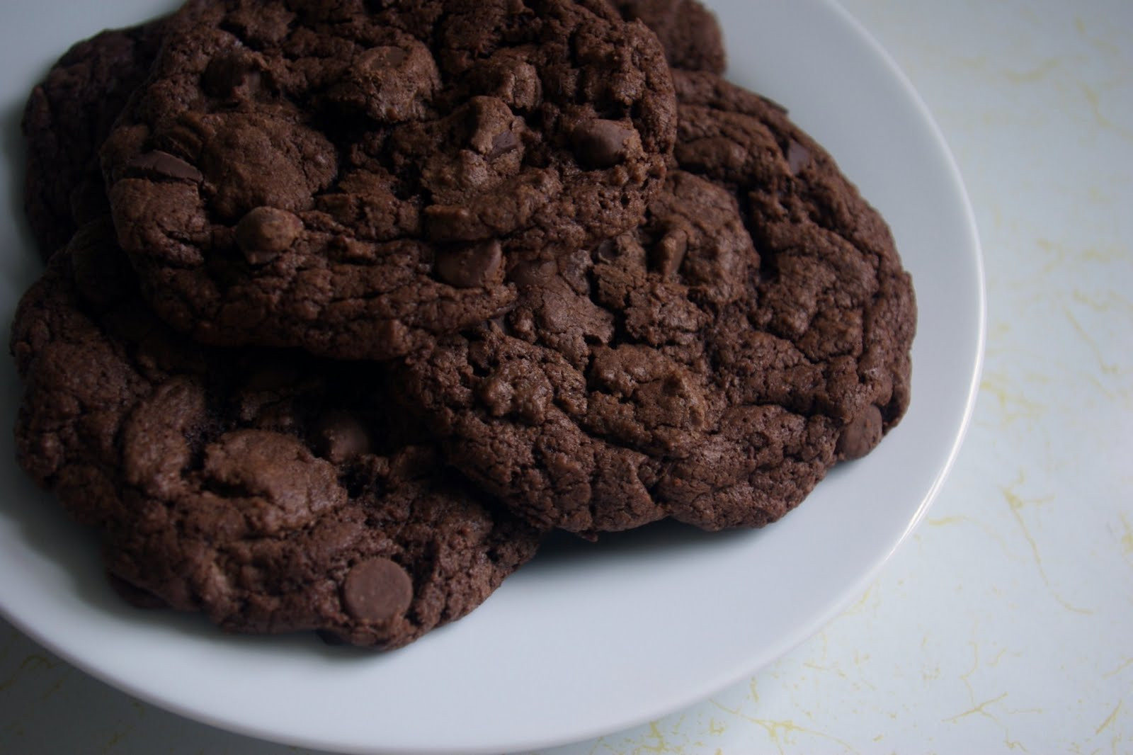 Double Chocolate Chunk Cookies
 Double Chocolate Chunk Cookies Sprinkles of Parsley