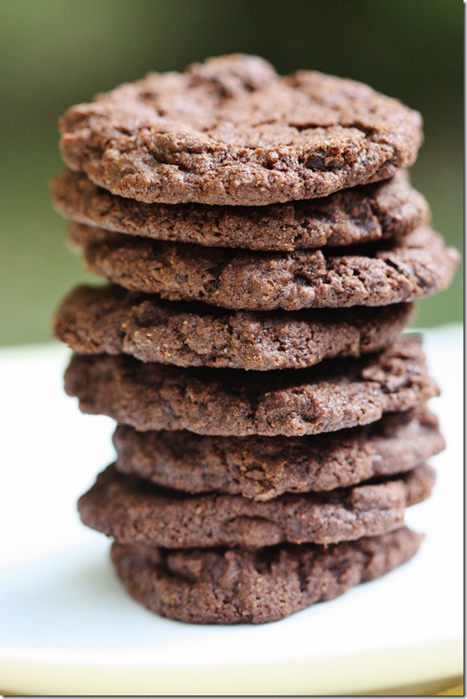 Double Chocolate Chunk Cookies
 Vegan Double Chocolate Chunk Cookies