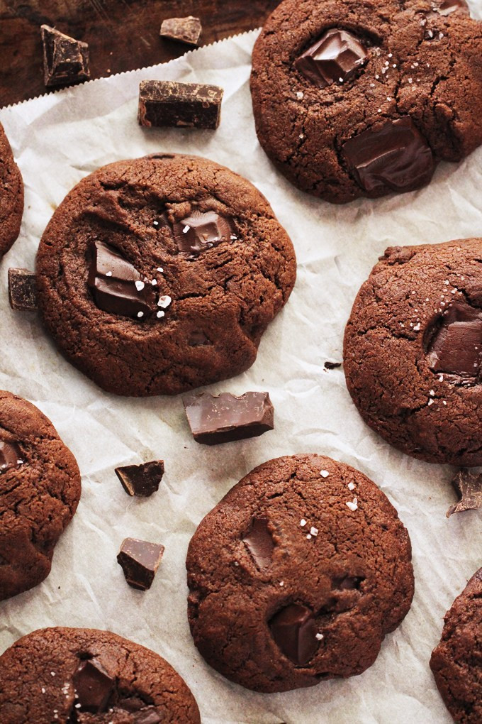 Double Chocolate Chunk Cookies
 Double Chocolate Chunk Espresso Cookies