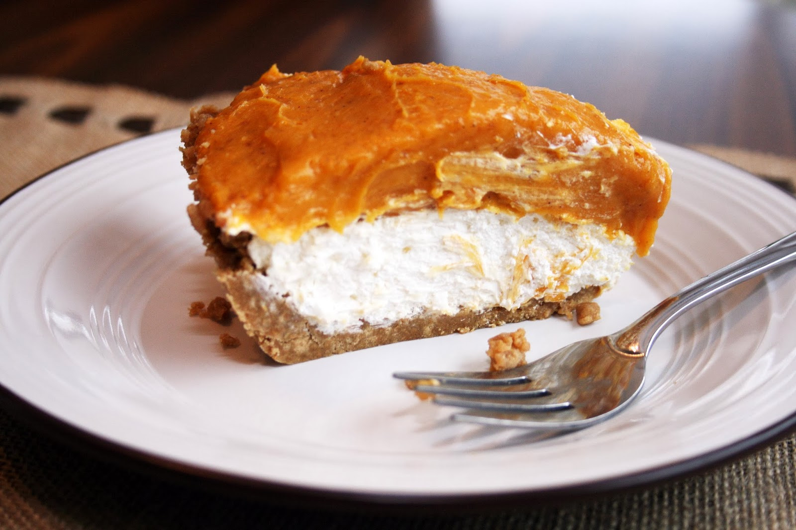 Double Layer Pumpkin Pie
 Lazy Gluten Free Gluten Free Double Layer Pumpkin Pie