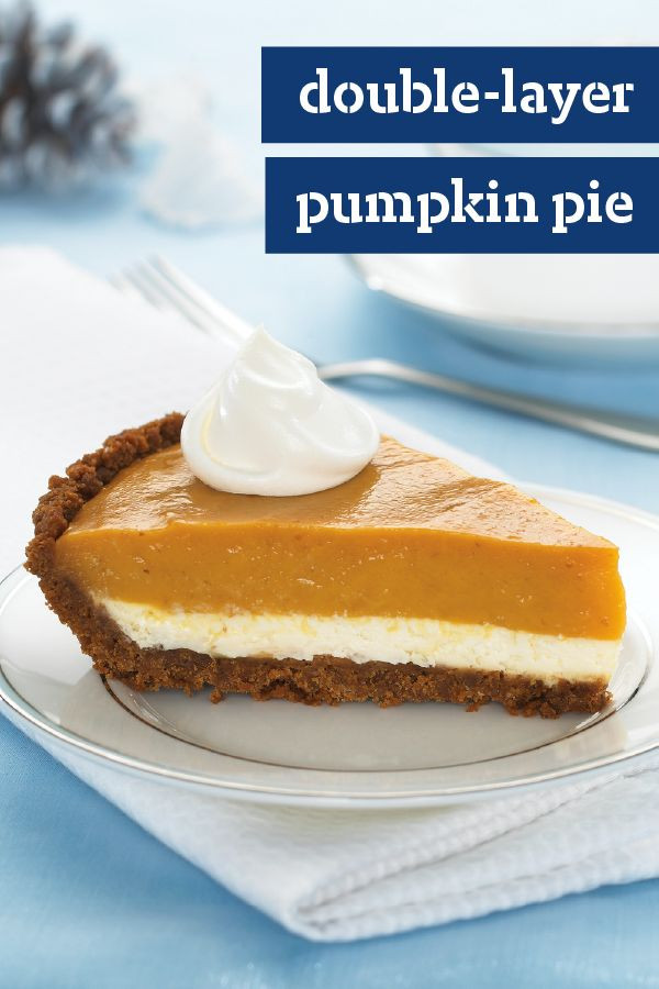 Double Layer Pumpkin Pie
 25 bästa Double layer pumpkin pie idéerna på Pinterest