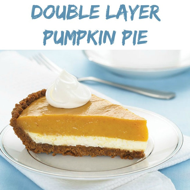 Double Layer Pumpkin Pie
 Double Layer Pumpkin Pie My Honeys Place