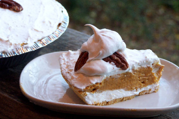 Double Layer Pumpkin Pie
 Double Layer Pumpkin Pie Recipe Food