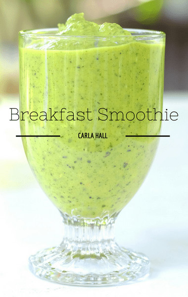 Dr Oz Breakfast Smoothies   Dr Oz Carla s Breakfast Smoothie Recipe & Blender Bike