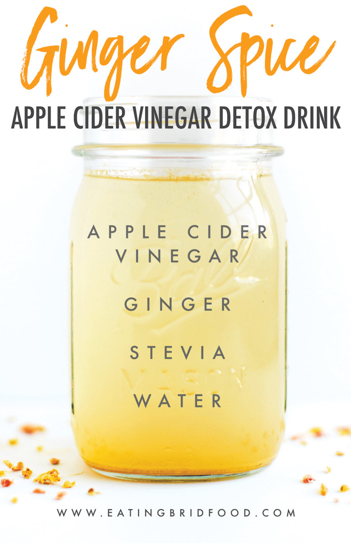 Drink Apple Cider Vinegar
 Apple Cider Vinegar Detox Drinks Eating Bird Food