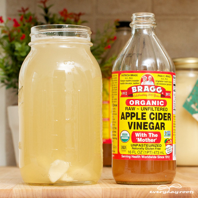 Drink Apple Cider Vinegar
 Apple Cider Vinegar Honey Garlic and Lemon Drink