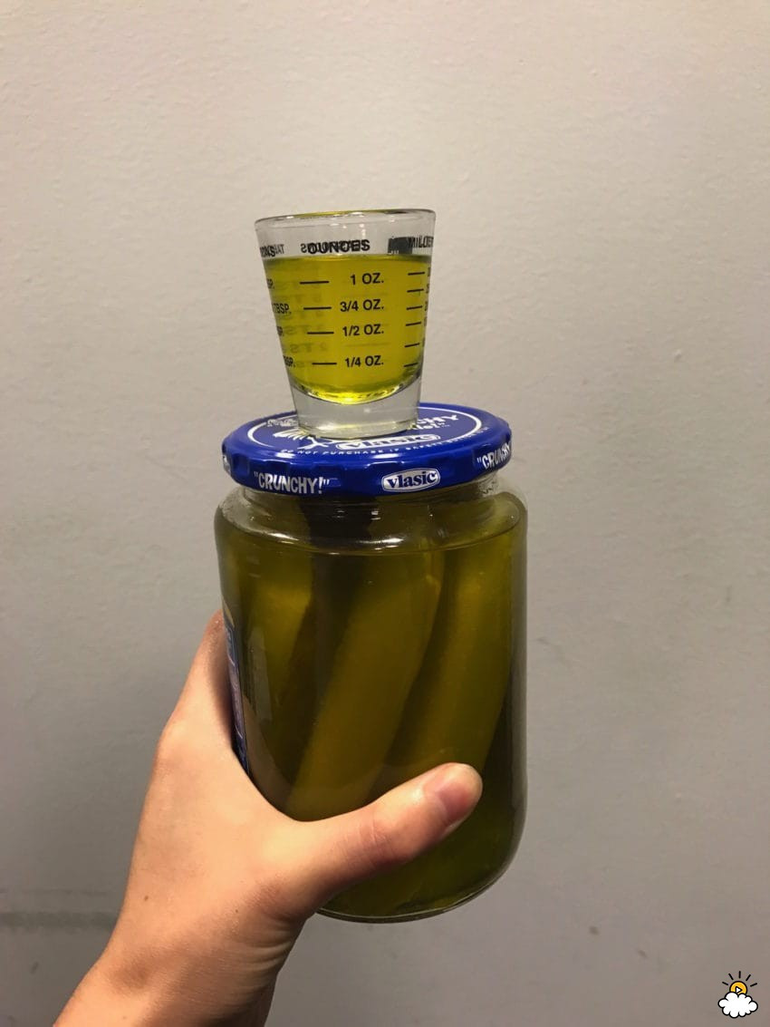 Drinking Pickle Juice
 Here’s What Happened When I Drank Pickle Juice Every Day