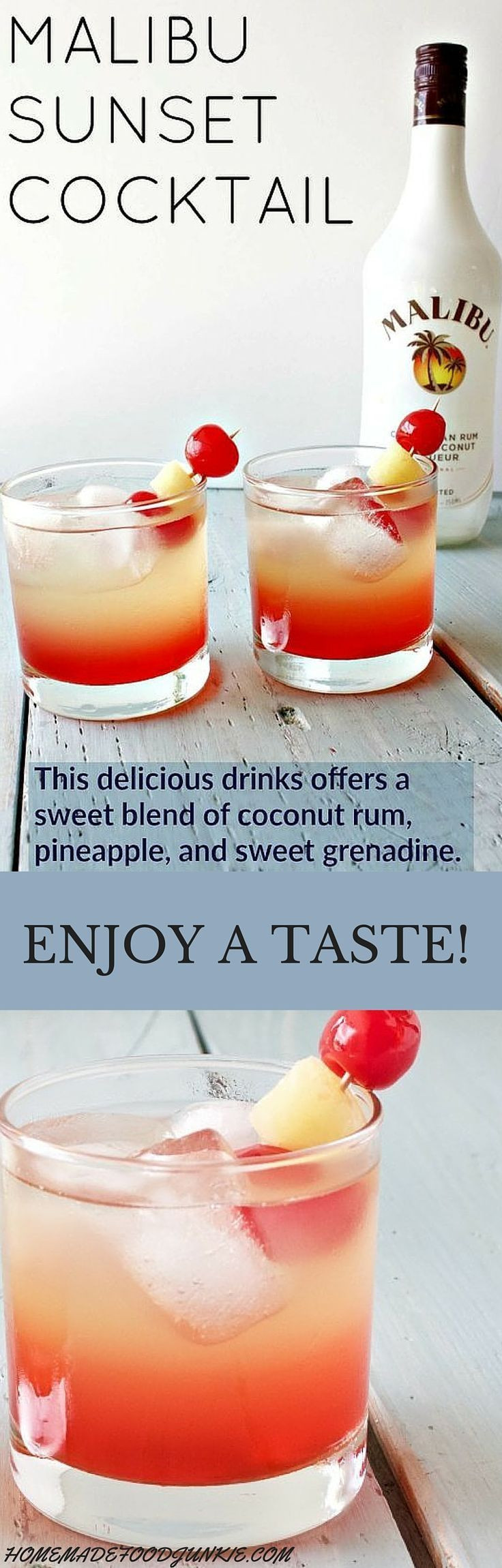 Drinks To Make With Coconut Rum
 44 best images about Malibu on Pinterest