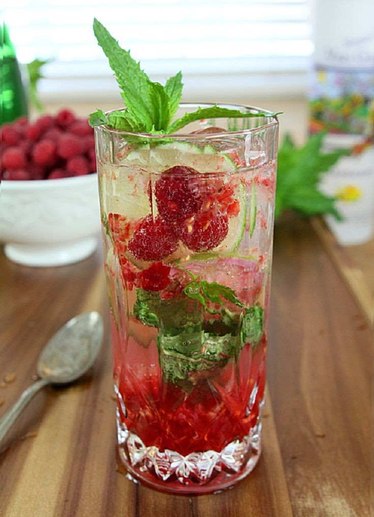Drinks To Make With Vodka
 Raspberry Vodka Mojito Recipe