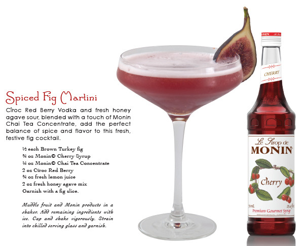 Drinks To Make With Vodka
 monin spiced fig cocktail recipe in the Mix Magazine