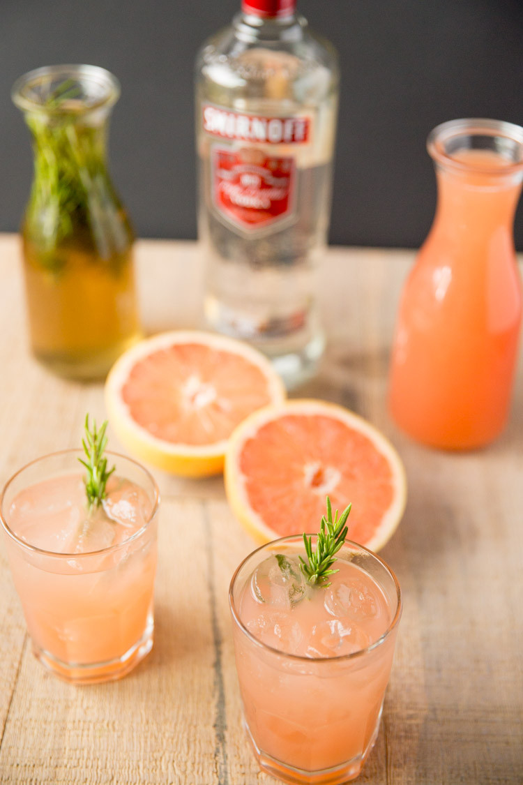 Drinks To Mix With Vodka
 Rosemary Greyhound Cocktail — Tastes Lovely