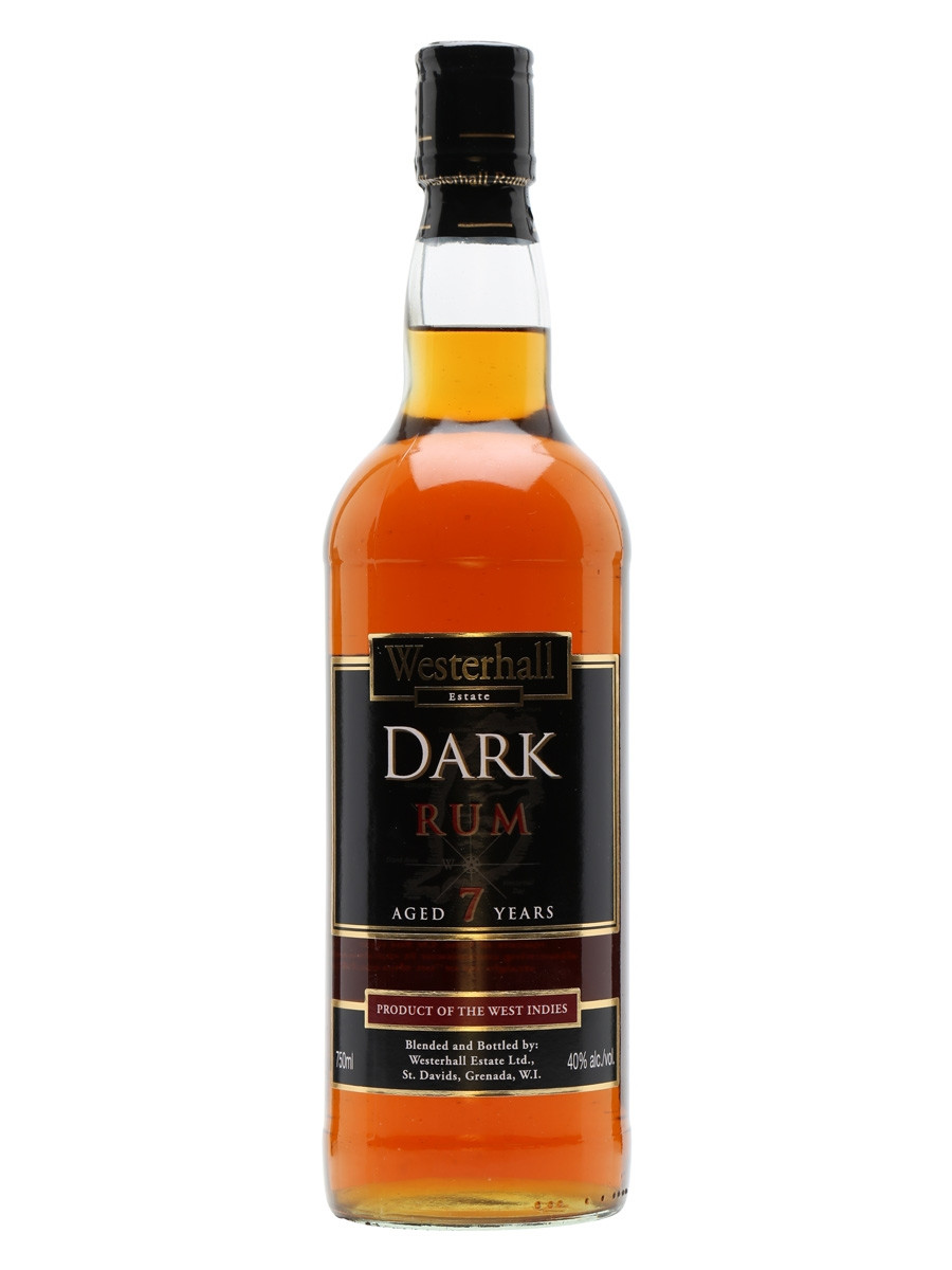 Drinks With Dark Rum
 Westerhall Estate Dark Rum 7 Year Old Buy from World s