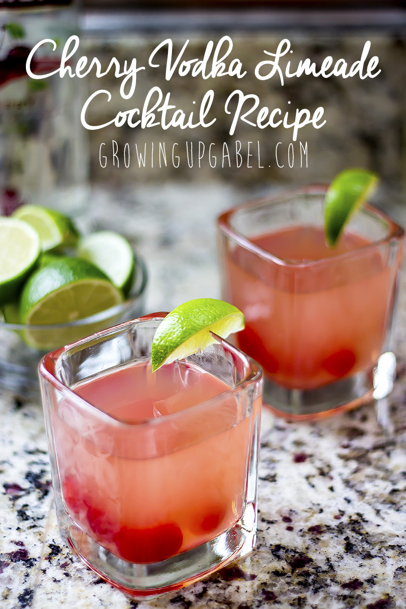 Drinks With Vodka
 Cherry Limeade Vodka Cocktail Recipe