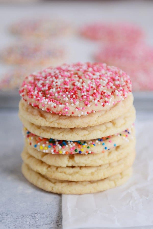 Drop Sugar Cookies
 EASY Soft Chewy Sugar Cookies