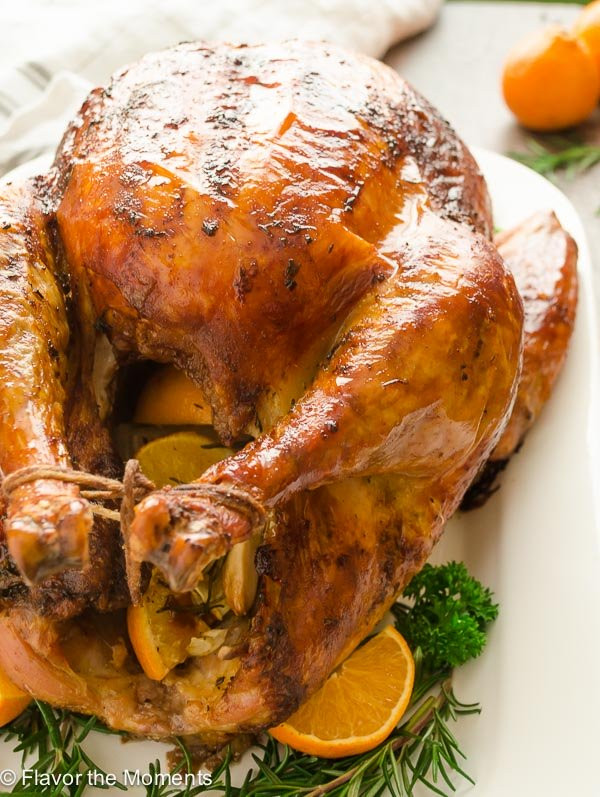 Dry Brine For Turkey
 Dry Brined Orange Rosemary Roasted Turkey Flavor the Moments