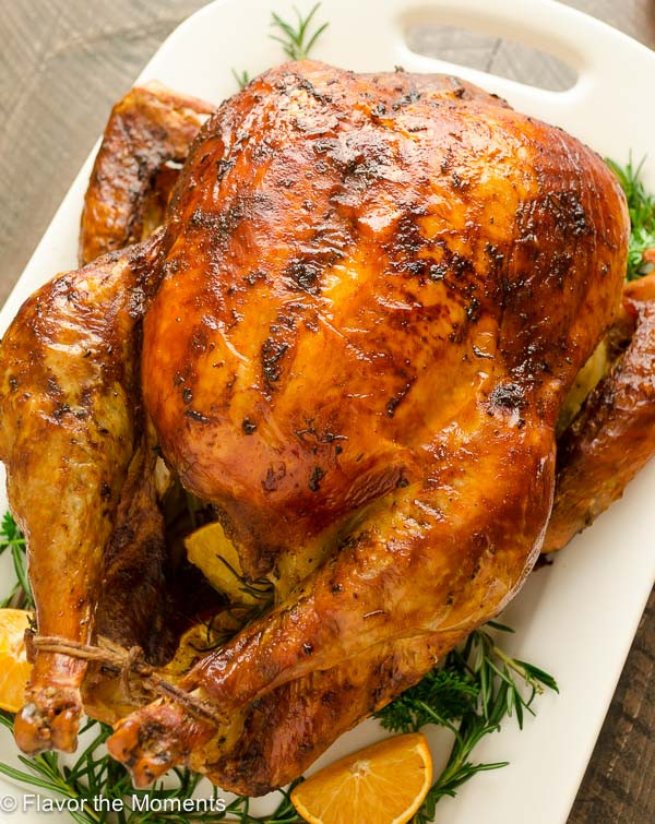 Dry Brine Turkey Recipe
 Dry Brined Orange Rosemary Roasted Turkey Flavor the Moments