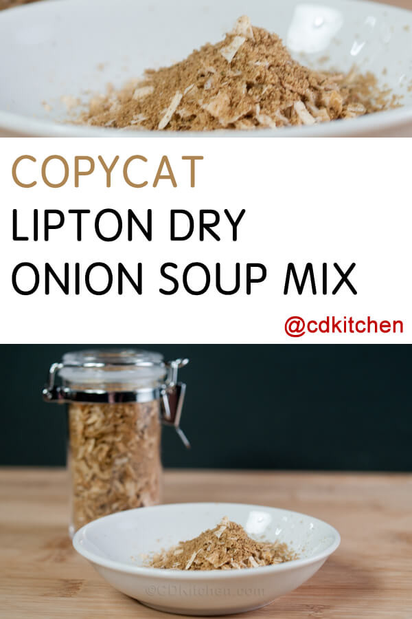 Dry Onion Soup Mix
 dry onion soup mix substitute ingre nts