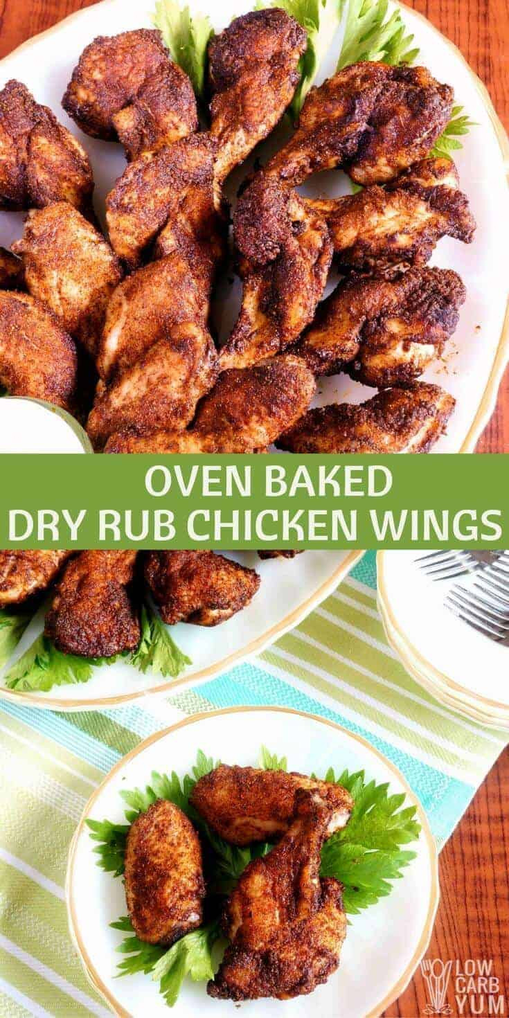 Dry Rub For Chicken Wings
 Spicy Dry Rub Chicken Wings Oven Baked Recipe