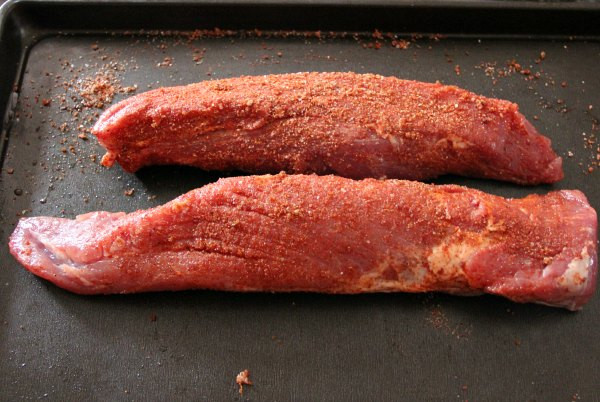 Dry Rub For Pork Tenderloin
 Smoked Pork Tenderloin and Spinach SaladCooking in my yard