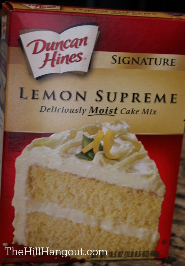 Ducan Hines Lemon Pound Cake
 Lemon Lilt Cake