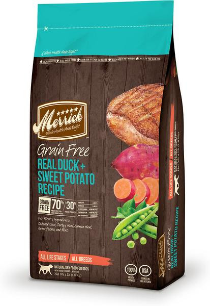 Duck And Potato Dog Food
 Merrick Grain Free Duck & Sweet Potato – The Green Spot