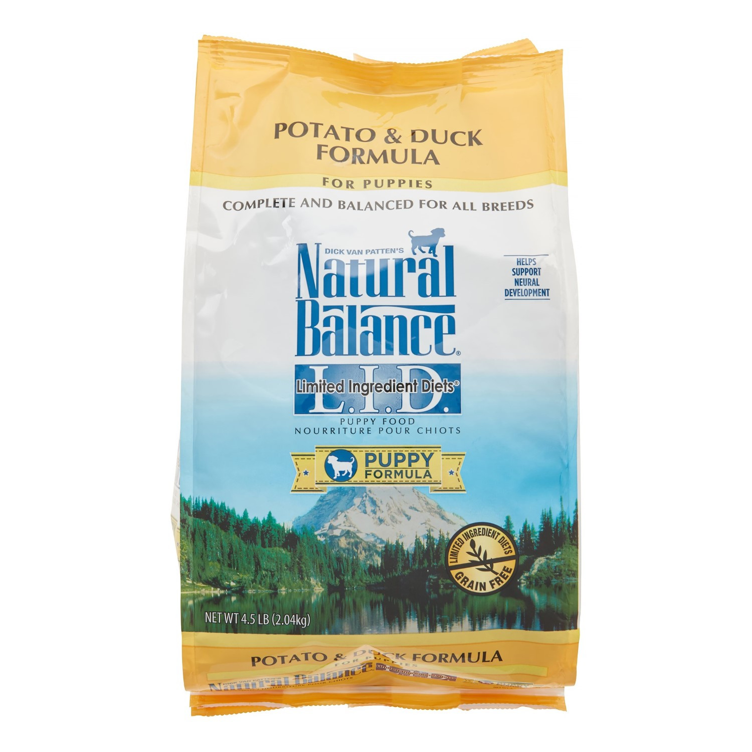 Duck And Potato Dog Food
 Natural Balance Limited Ingre nt Grain Free Potato