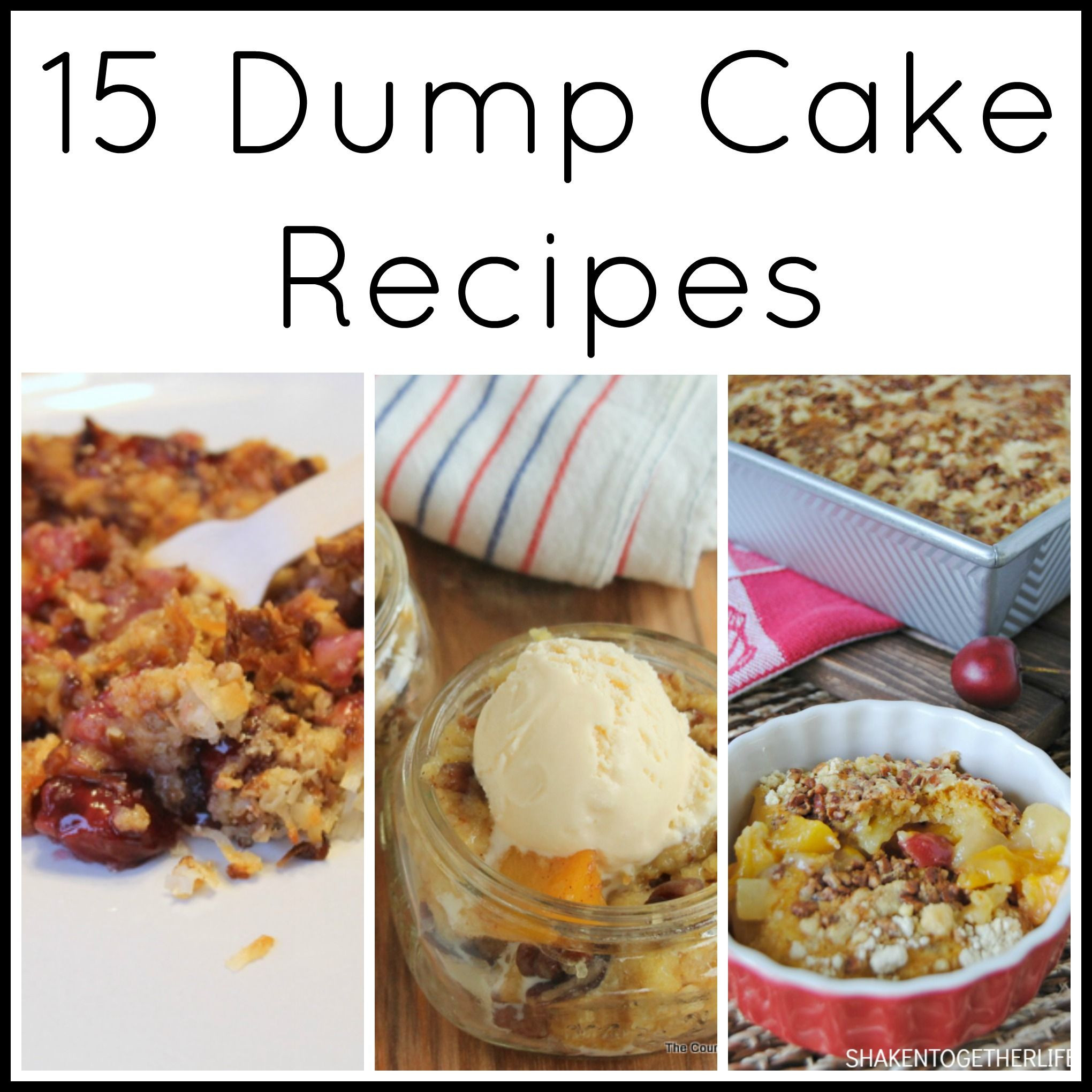 Dump Cake Recipes
 video on how to make dump cake