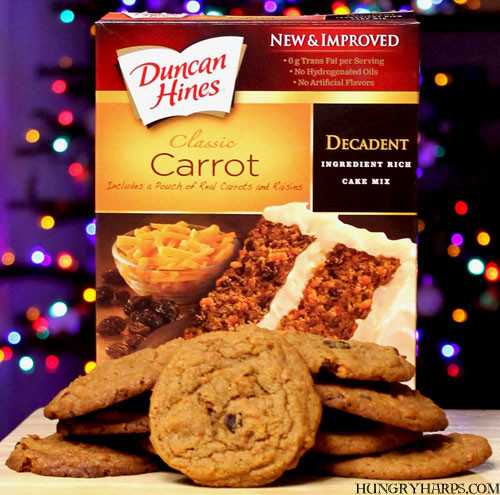 Duncan Hines Cake Mix Cookies
 Hungry Harps Carrot Cake Cookies