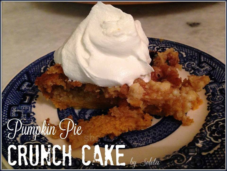 Duncan Hines Pumpkin Pie Crunch
 Move it and lose it PUMPKIN PIE CRUNCH CAKE