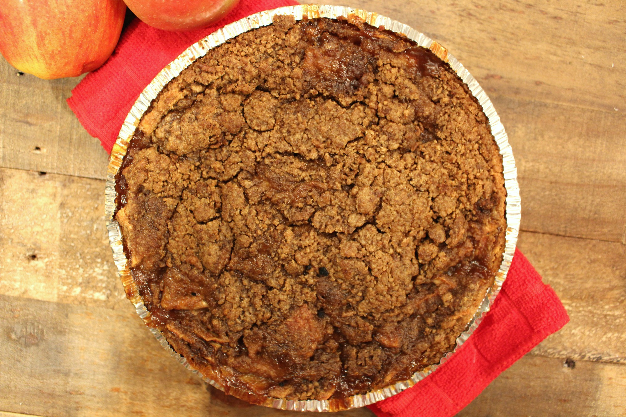 Dutch Apple Pie Crumb Topping
 So Simple Graham Cracker Dutch Apple Pie