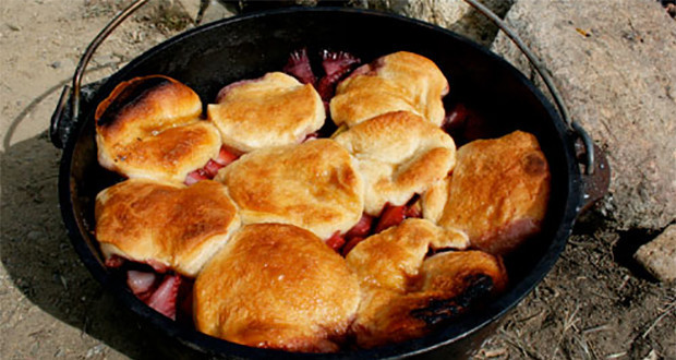 Dutch Oven Dessert Recipes
 Dutch Oven Peach and Berry Cobbler Recipe 50 Campfires