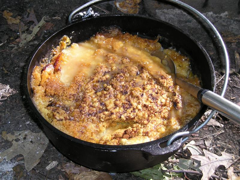 Dutch Oven Dessert
 Our First Sukkot & Learning To Cook Over An Open Fire