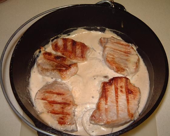 Dutch Oven Pork Chops
 86 best images about Dutch oven cooking on Pinterest