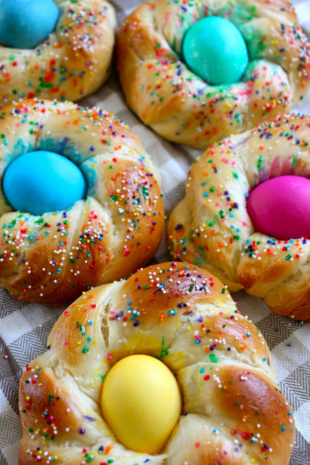 Easter Bread Italian
 The Cultural Dish Recipe Italian Easter Egg Bread