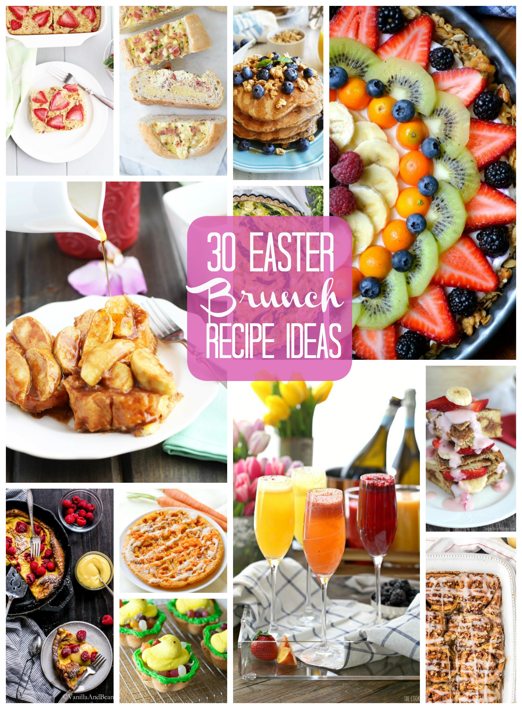 Easter Breakfast Recipes
 30 Easter Brunch Recipe Ideas