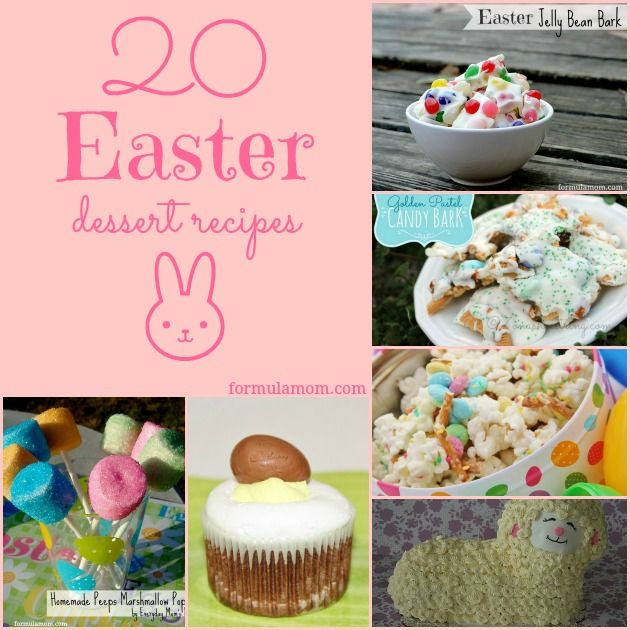 Easter Dessert Recipes
 20 Easter Dessert Recipes