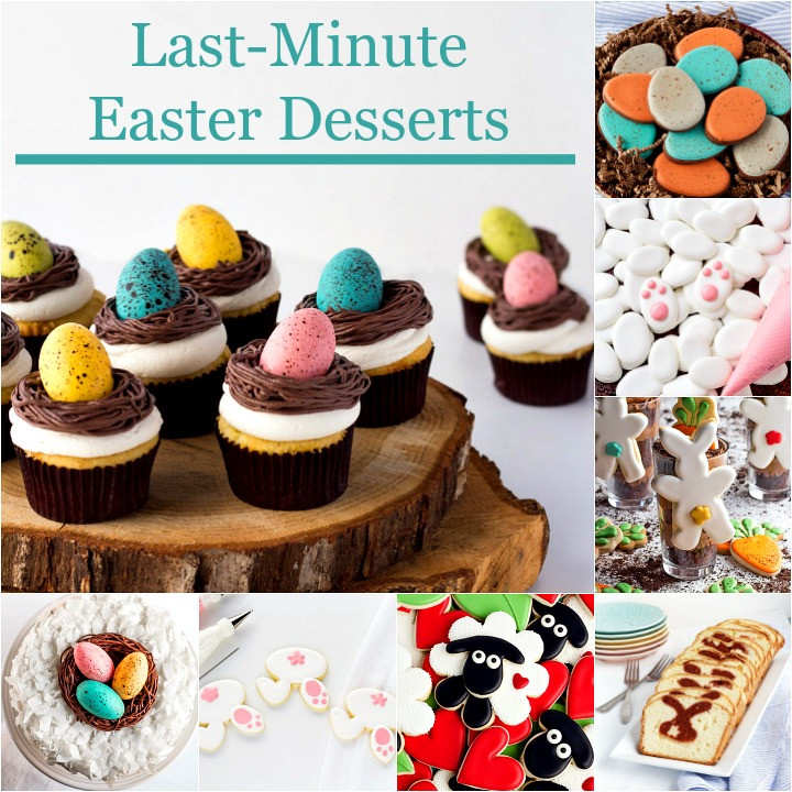 Easter Desserts 2018
 Last Minute Easter Desserts Your Family will Love