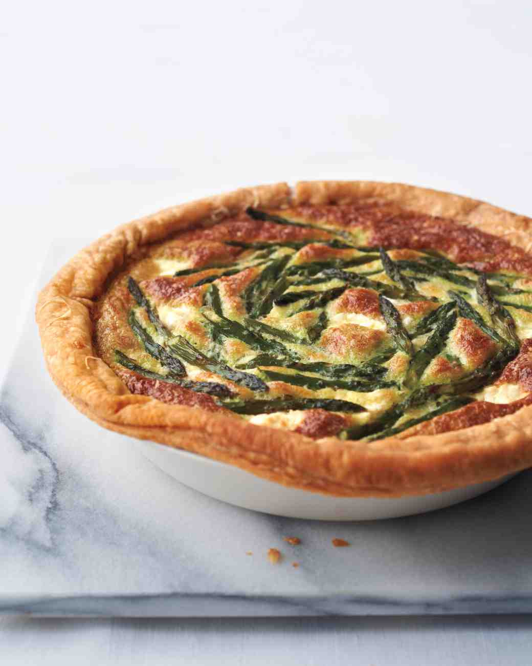 Easter Dinner Ideas Martha Stewart
 asparagus custard tart recipe mslo0415