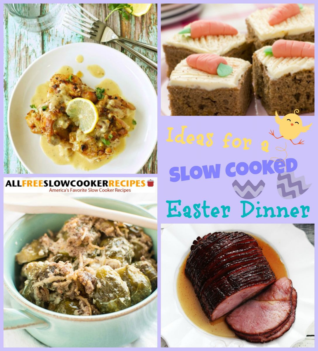 Easter Dinner Ideas No Ham
 Slow Cooker Easter DInner Ideas