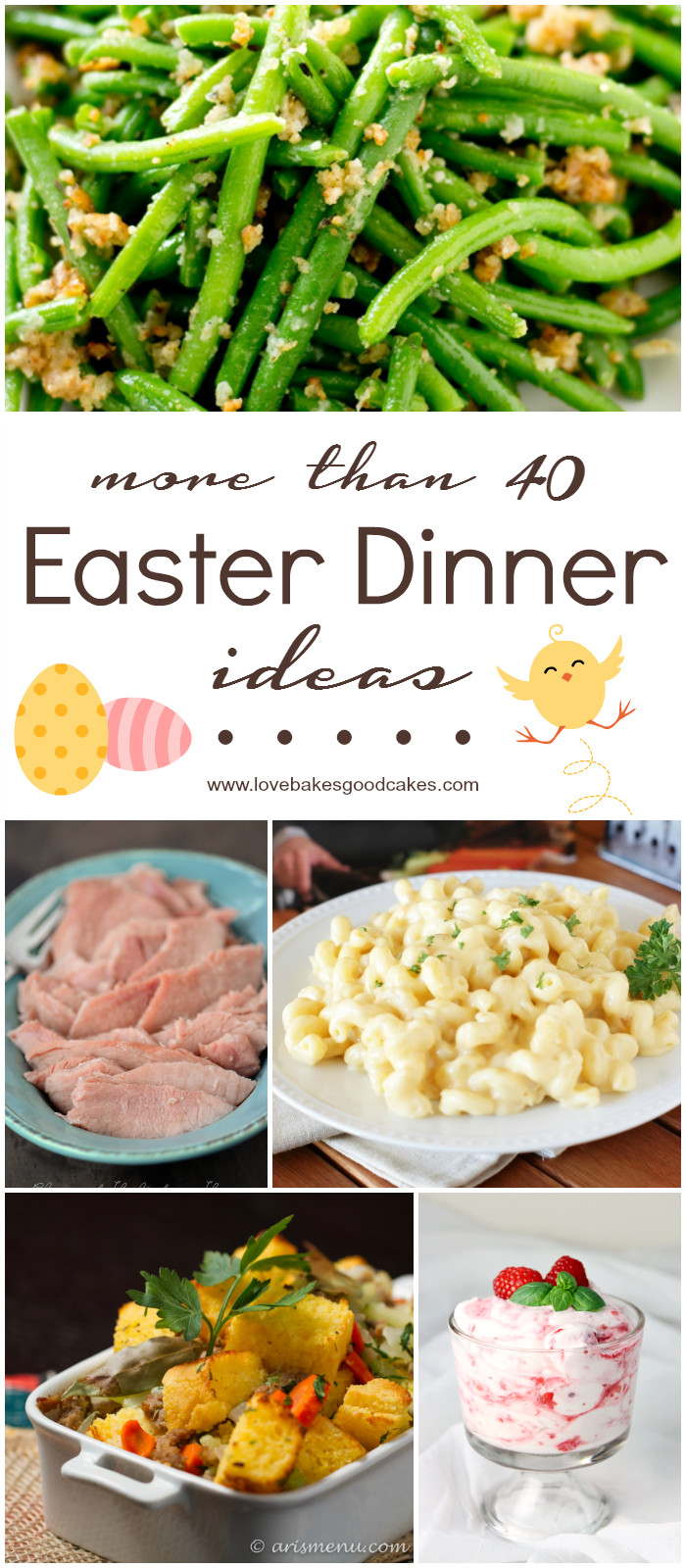 Easter Dinner Ideas Pinterest
 More than 40 Easter Dinner Ideas