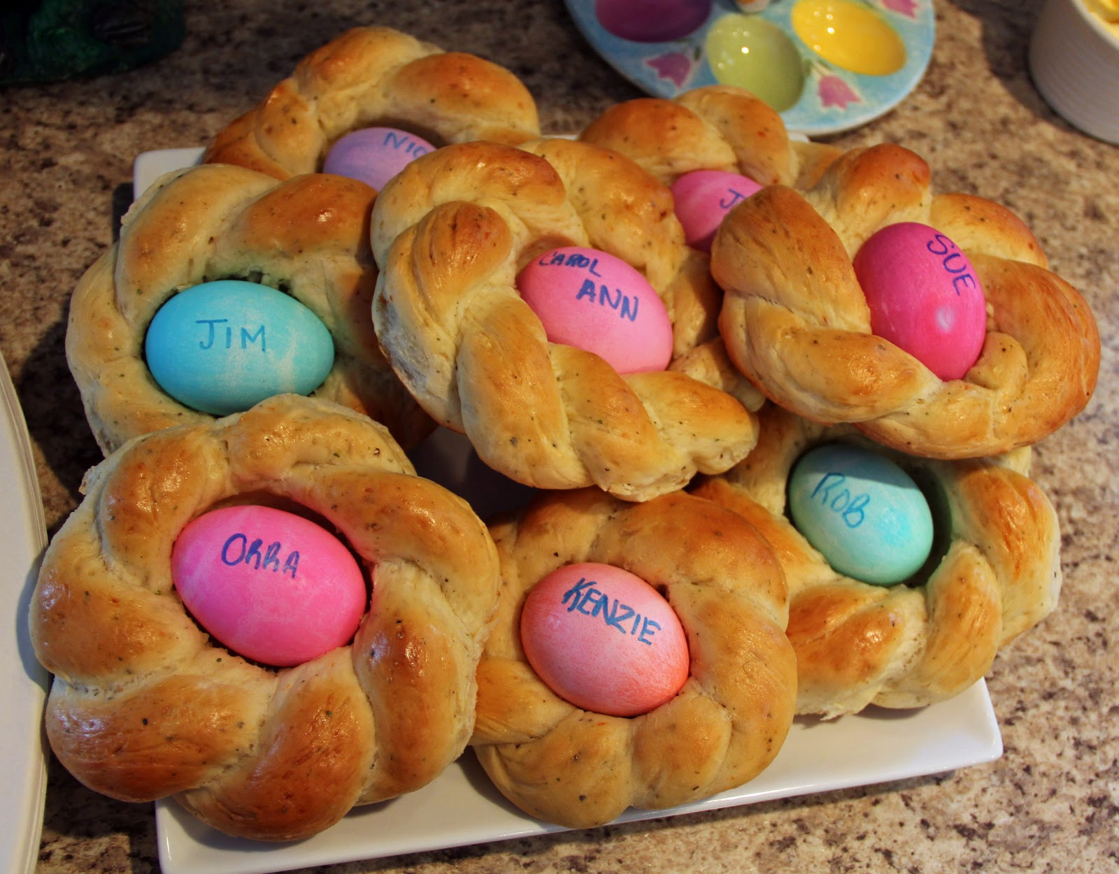 Easter Egg Bread
 Jo and Sue Easter Bread Ideas 2