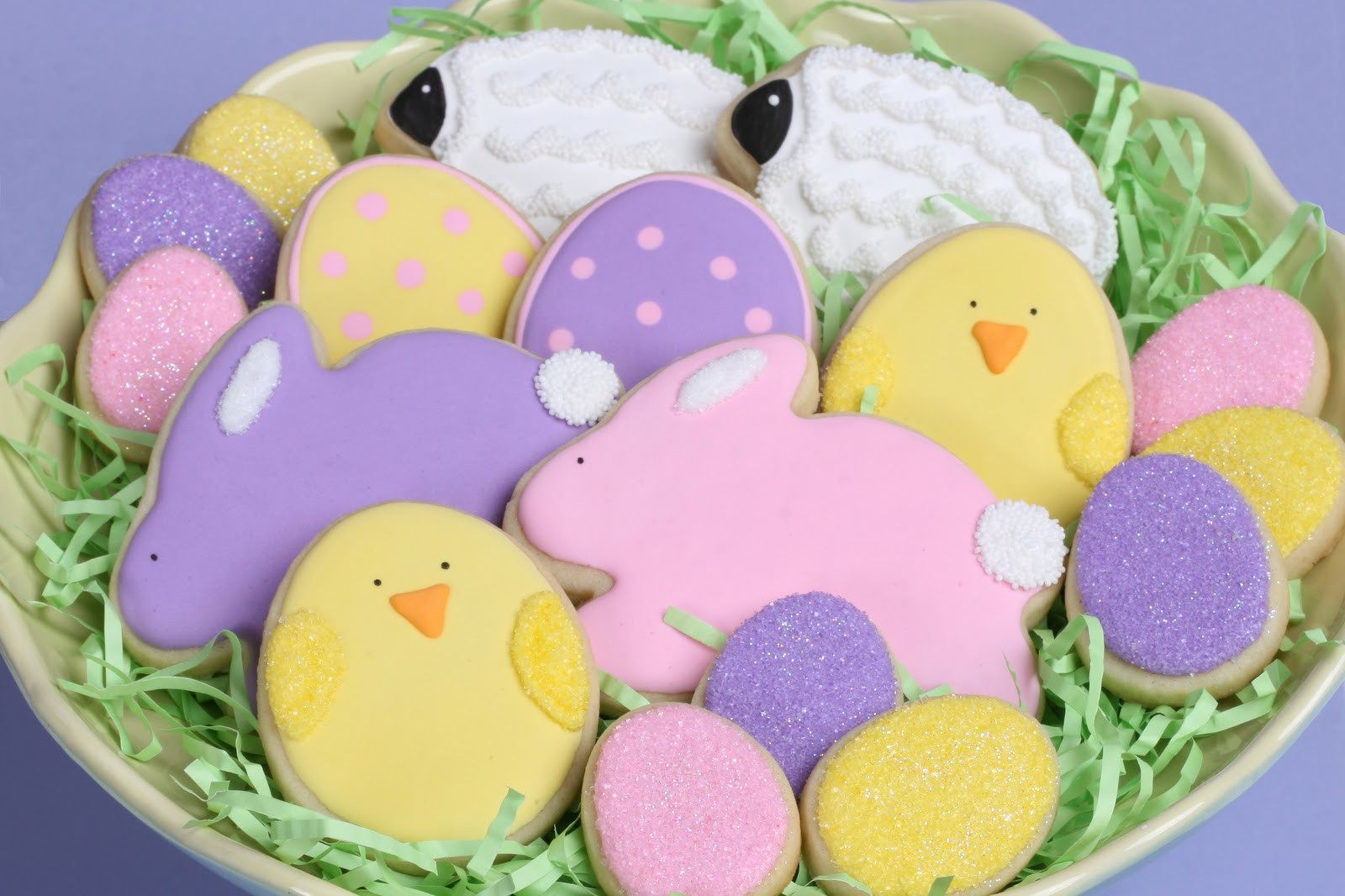 Easter Sugar Cookies
 Cute Easter Cookies How to – Glorious Treats