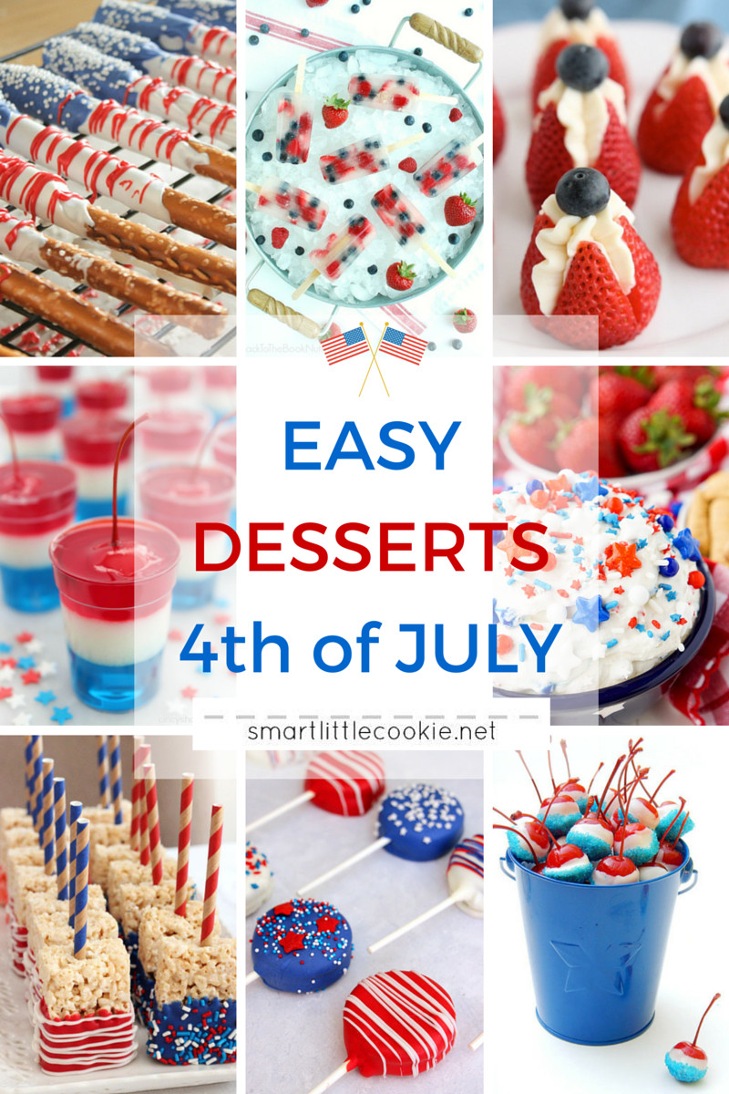Easy 4Th Of July Desserts
 Easy Desserts for 4th of July