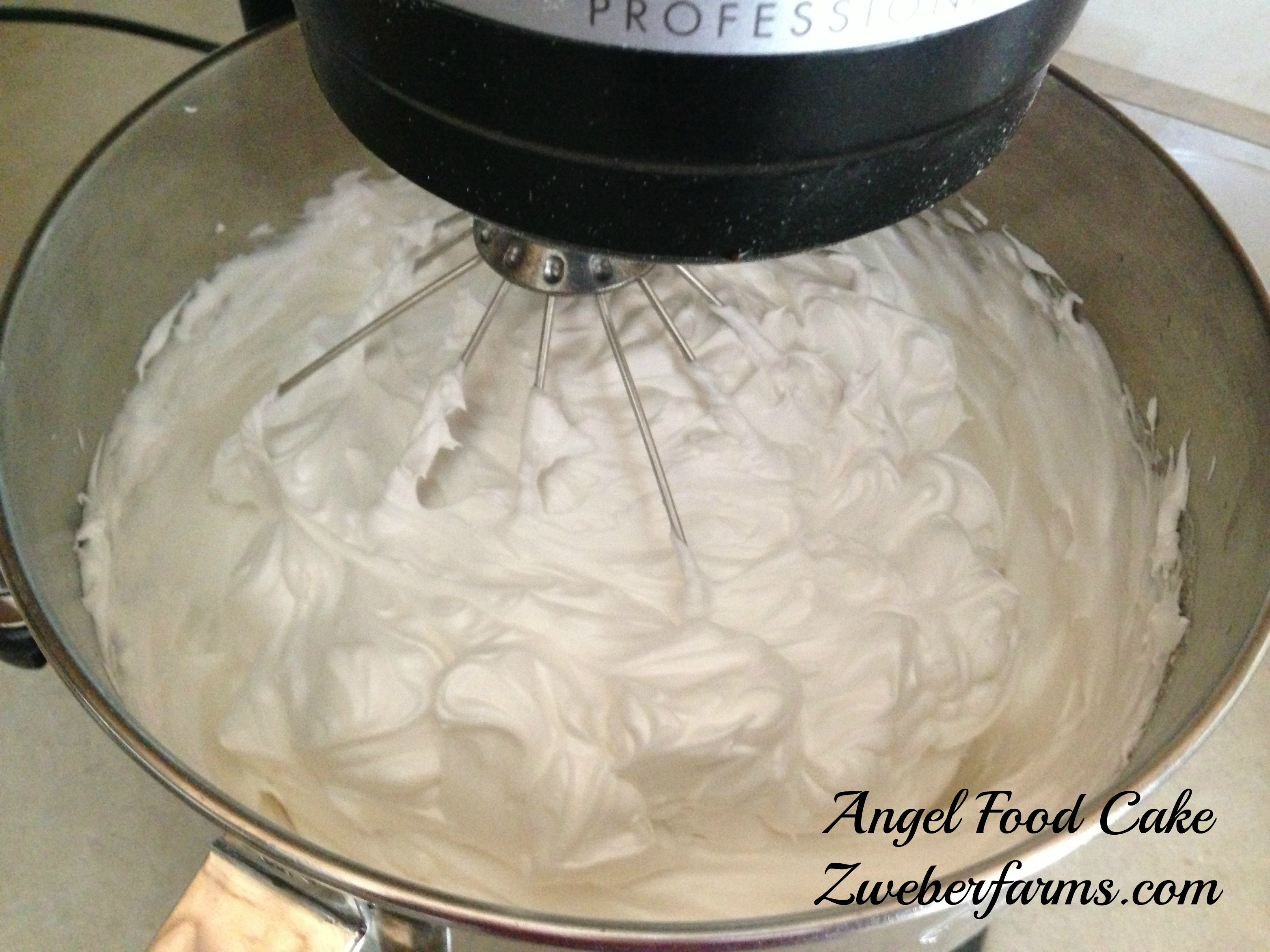 Easy Angel Food Cake Recipe
 Easy Angel Food Cake Recipe Zweber Family Farms